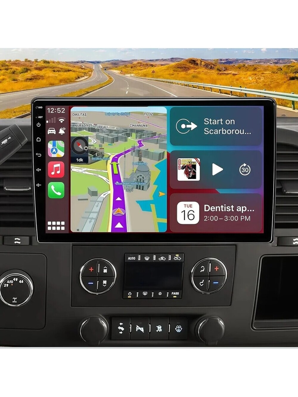 Chevy Silverado 2007-2013 Android 15 10.2" Touchscreen Car Stereo